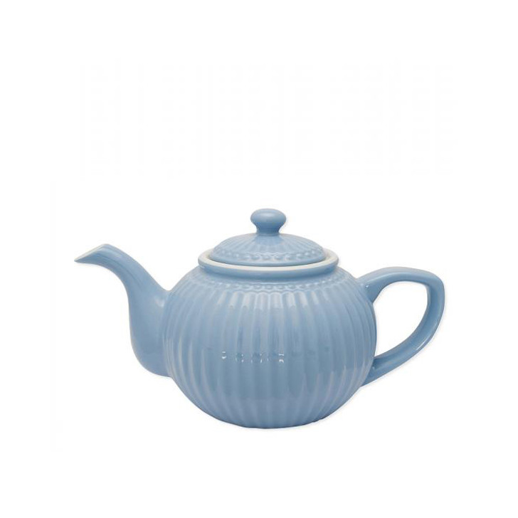 Teekanne - Teapot - Alice sky blue - Greengate