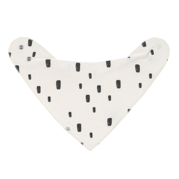 Dreieckstuch Baby (2 Stk) Bandana - Blocks light blue Bricks milky - Lässig