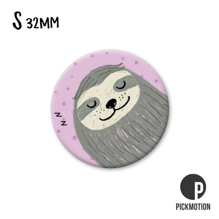 Kühlschrank-Magnet - Klein - "Sloth/Faultier"- MSA 0419 - Pickmotion