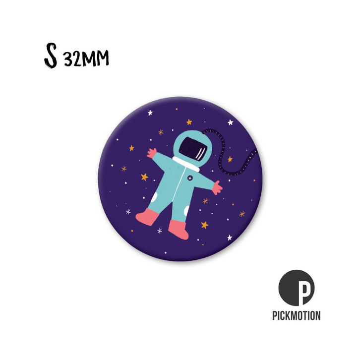 Kühlschrank-Magnet - klein - "space astronaut" - MSA-0517 - Pickmotion