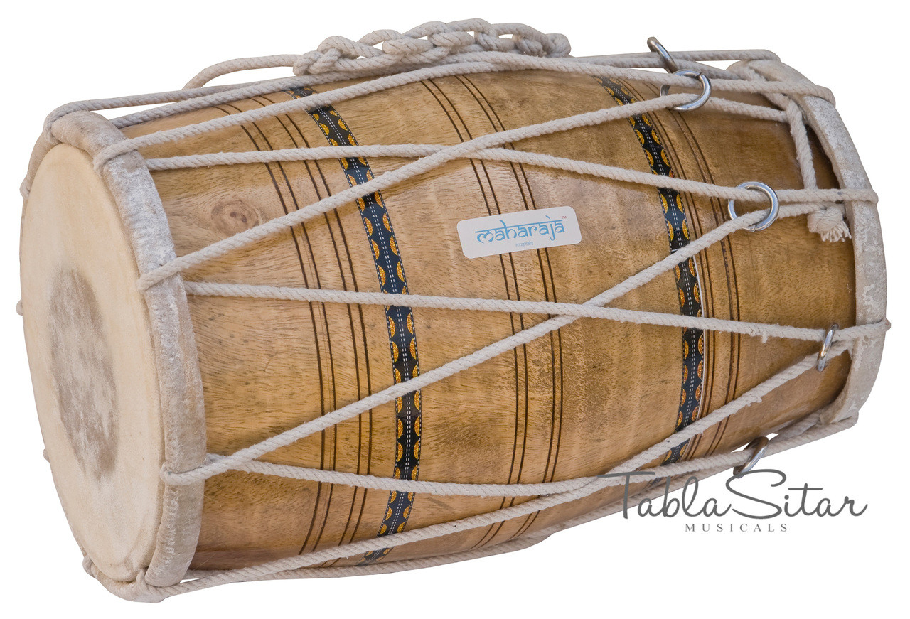 Naal Dholak Drum, Hand Made, Sheesham Wood, Special Skin, Natural Wood  Colour, Gig Bag, Nice Sound, For Bhajan Keertan, Mantra, Dance & Music,  etc. – Kaayna Musicals