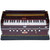 BINA Harmonium No. 17 B, 2 Reeds, 3.5 Octaves, 9 stops, Coupler, Multifold Bellows, Rosewood Color - 197