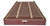 MAHARAJA MUSICALS Classical Indian Santoor/Santur - No. 39, (Mahogany Colour, Box, 93 Strings)