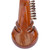 Kanai Lal & Sons Double Toomba Sarod - Tun Wood -  Ali Akbar Khan Style - Chrome Plated Brass Toomba - No. 424