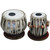 Haridas Vhatkar Tabla Set, 3.5 Kg Chromed Copper Bayan, Black Sheesham Dayan - No. 538