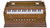 Monoj Sardar MKS Harmonium No. 573, Teak Wood, 3 Reeds, A440, 9 Stop, 42 Keys, Concert Quality