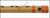 MAHARAJA Concert, Scale A Natural Medium 11 Inches, Finest Indian Bansuri, Bamboo Flute, Hindustani - No. 352