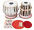 MAHARAJA MUSICALS Classic Tabla Set, 3 Kg Brass Bayan, Sheesham Dayan - Tabla No. 37