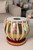 MAHARAJA MUSICALS Pro Floral Tabla Set, 3.5 Kg Brass Bayan, Sheesham Dayan - No. 67