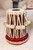 MAHARAJA MUSICALS Pro Floral Tabla Set, 3.5 Kg Brass Bayan, Sheesham Dayan - No. 67