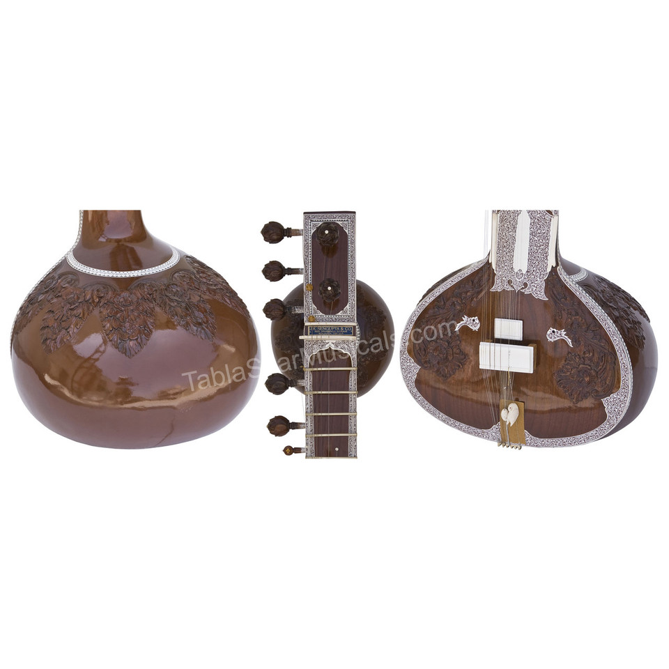 J.K. Sengupta & Co. sitar for sale, Ravi Shankar, Double Toomba, buy ...