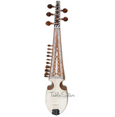 MAHARAJA MUSICALS Rebab/Rabab, Designer Tun Wood, Inlay Work, Plectrum - No. 68