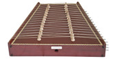 MAHARAJA MUSICALS Classical Indian Santoor/Santur - No. 39, (Mahogany Colour, Box, 93 Strings)