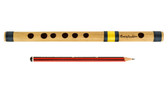 buy Sarfuddin Flutes Concert, Scale C Natural Small 9.5 inches, FINEST Indian Bansuri, Bamboo Flute, Hindustani for sale