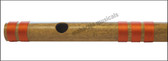 MAHARAJA Concert, Scale F Sharp Medium 13.7 Inches, Finest Indian Bansuri, Bamboo Flute, Hindustani - No. 372