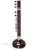 Jayanta Sengupta Sitar, Vilayat Khan Style, Munda Sitar, Inlay Work, Fiber Trolley - No. 595