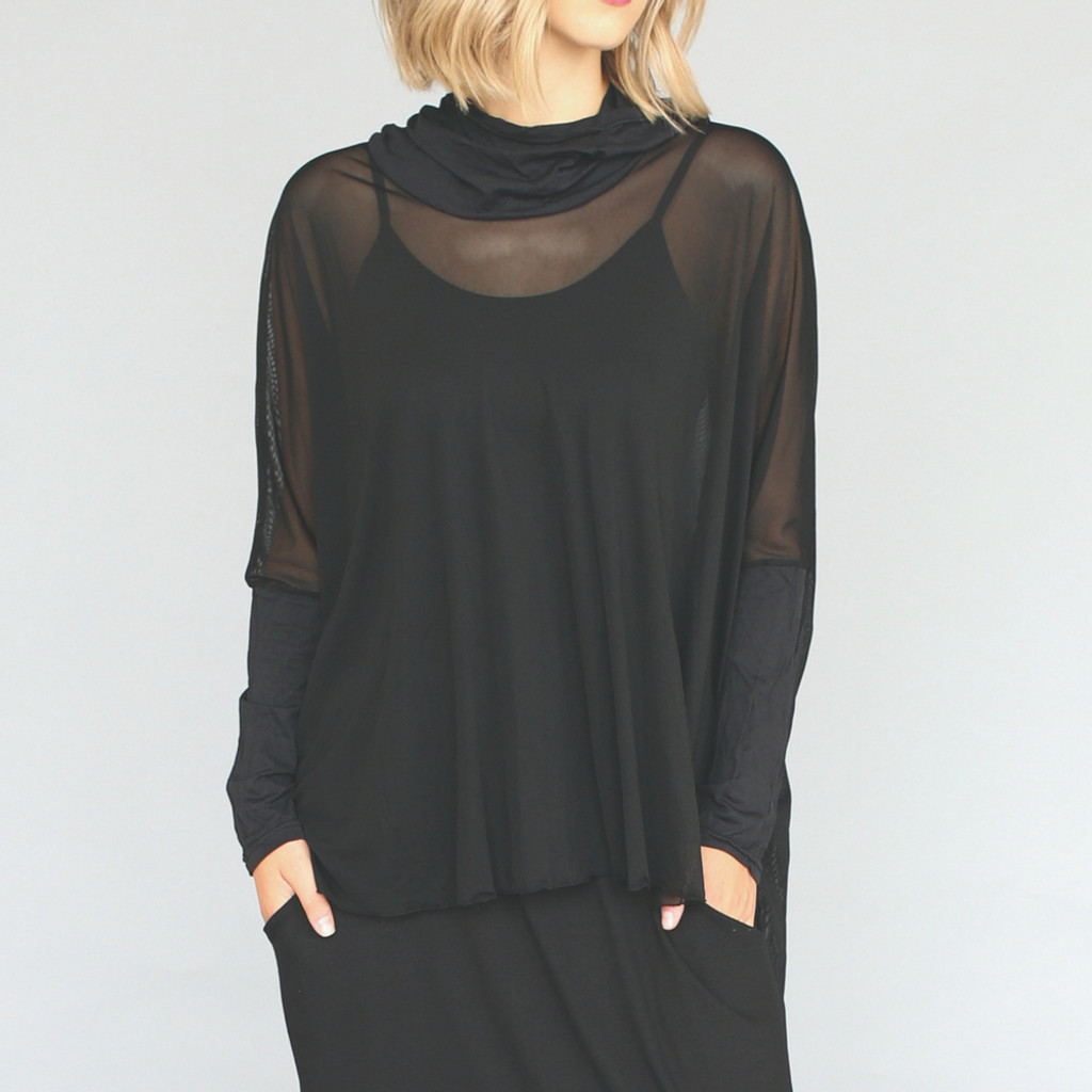 black mesh top australia