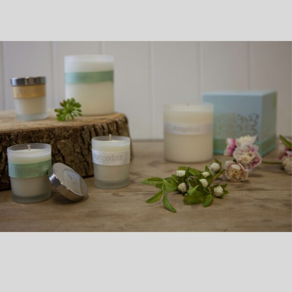Handmade Soy Candle | Rhapsody Frosted Soy Candle | POMPEDOUR