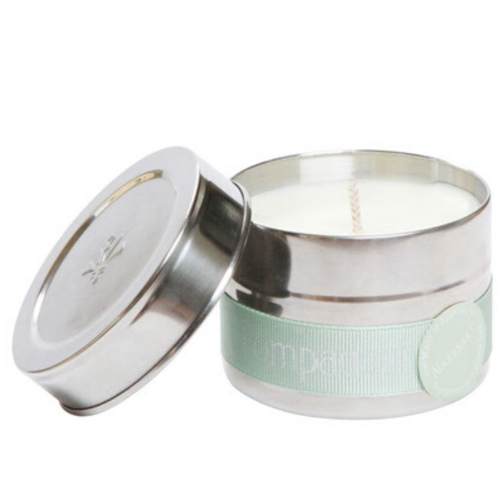 Handmade Soy Candle | Abundance Travel Tin Soy Candle | POMPEDOUR