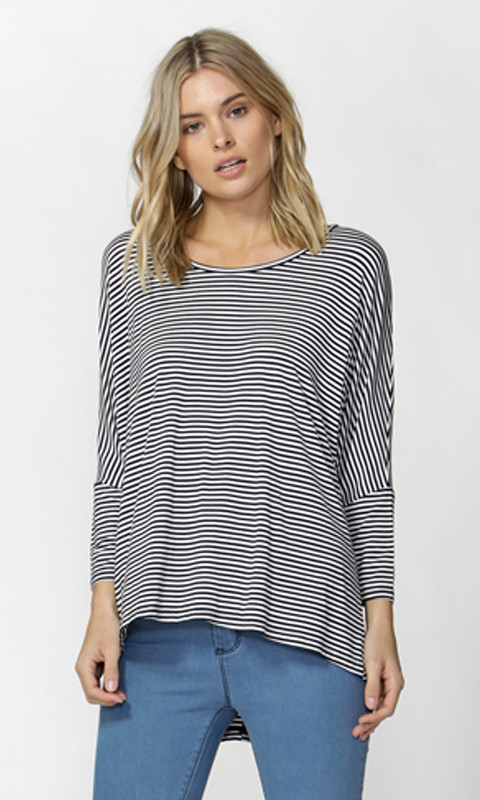 Women's Tops Australia | Milan 3/4 Sleeve Top | BETTY BASICS