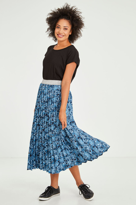 Women's Skirt | Tilli Skirt in Indiflower | BETTY BASICS