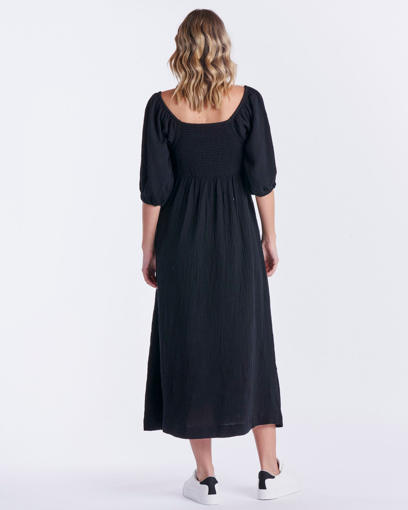 Tilly Dress In Black SASS