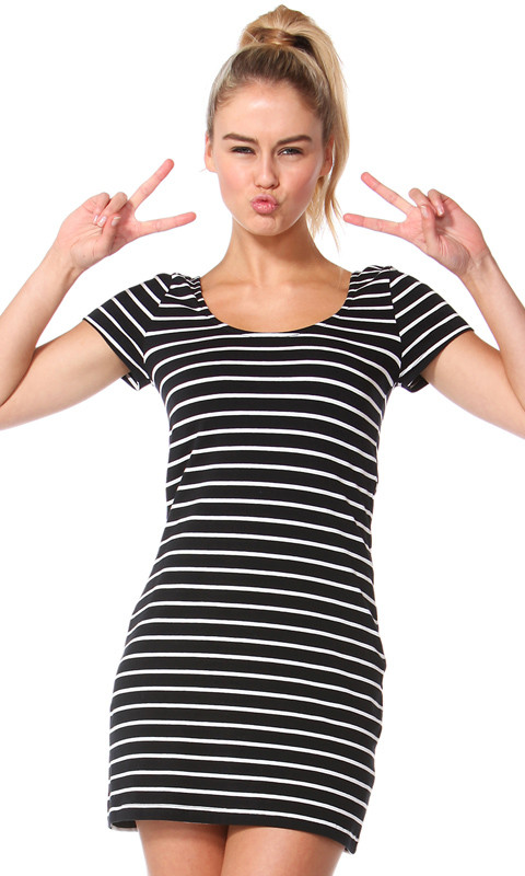 Ladies Dresses | Areatha Tee Dress | Betty Basics