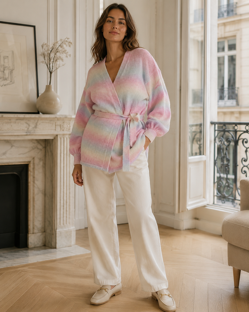 KL700 Cardigan in Pink by KIIK LUXE*
