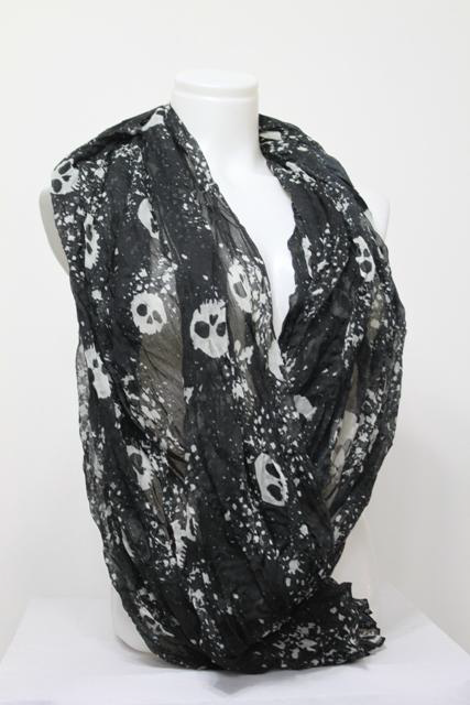 Women's Scarf | Punk Scarf in Black | ALIBI