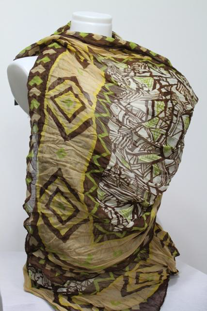 Women's Scarf | Mosaic Scarf in Pistachio | ALIBI 