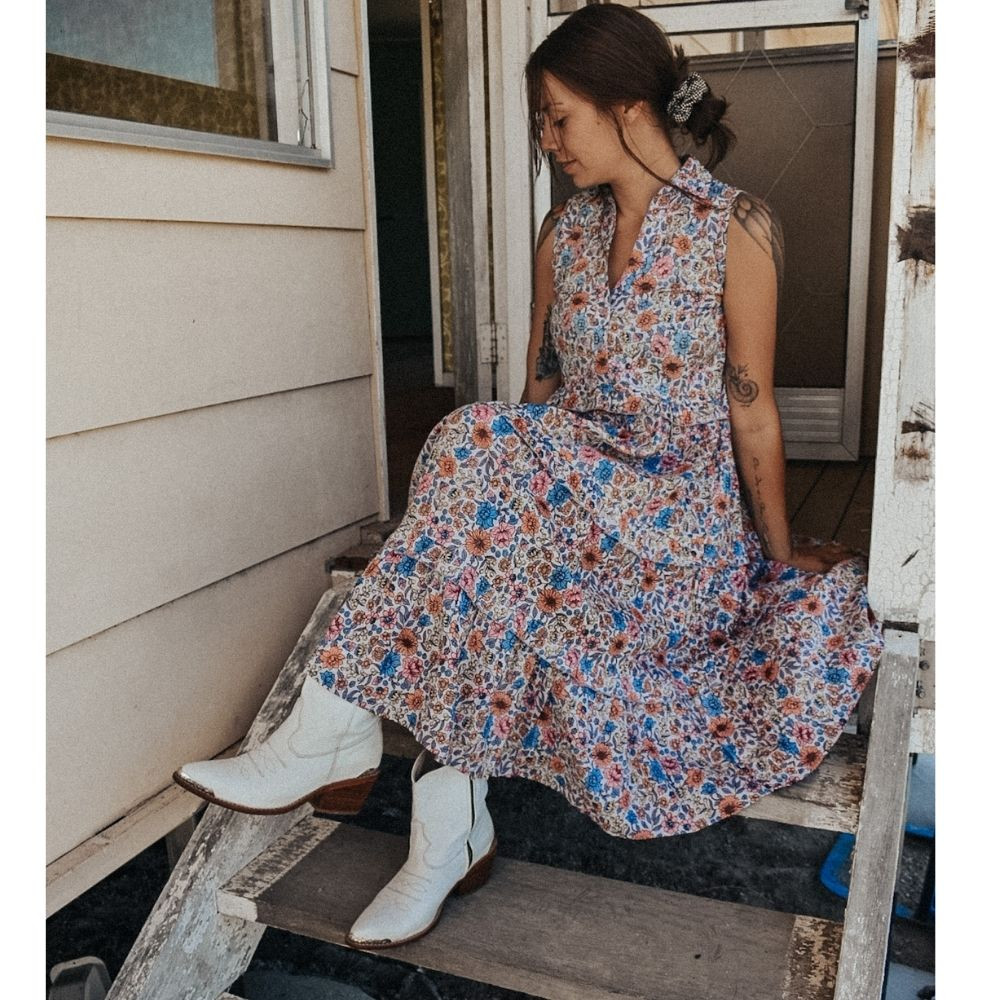 Women's Dresses | Therisa Midi Dress | MMOKA