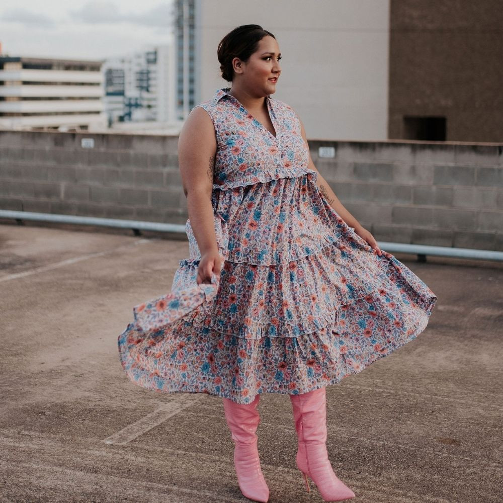 Women's Dresses | Therisa Midi Dress | MMOKA