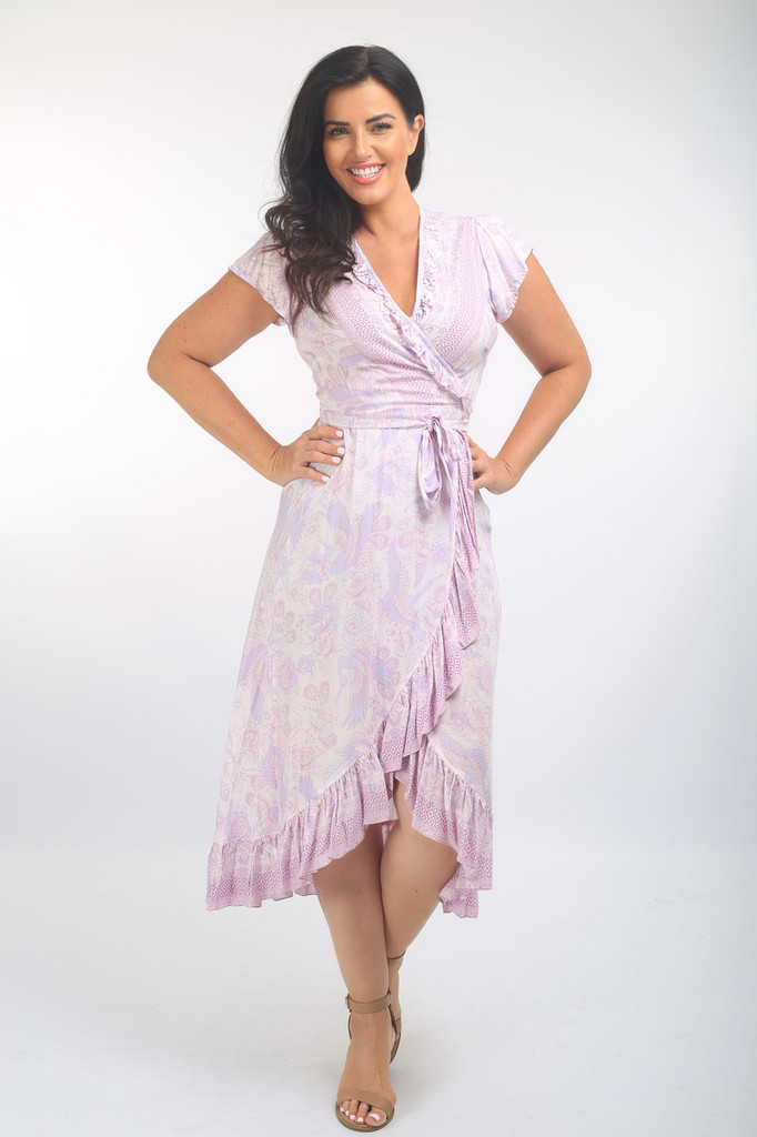 Women's Dress | Bella Wrap Dress  | OMBAK DESIGNS