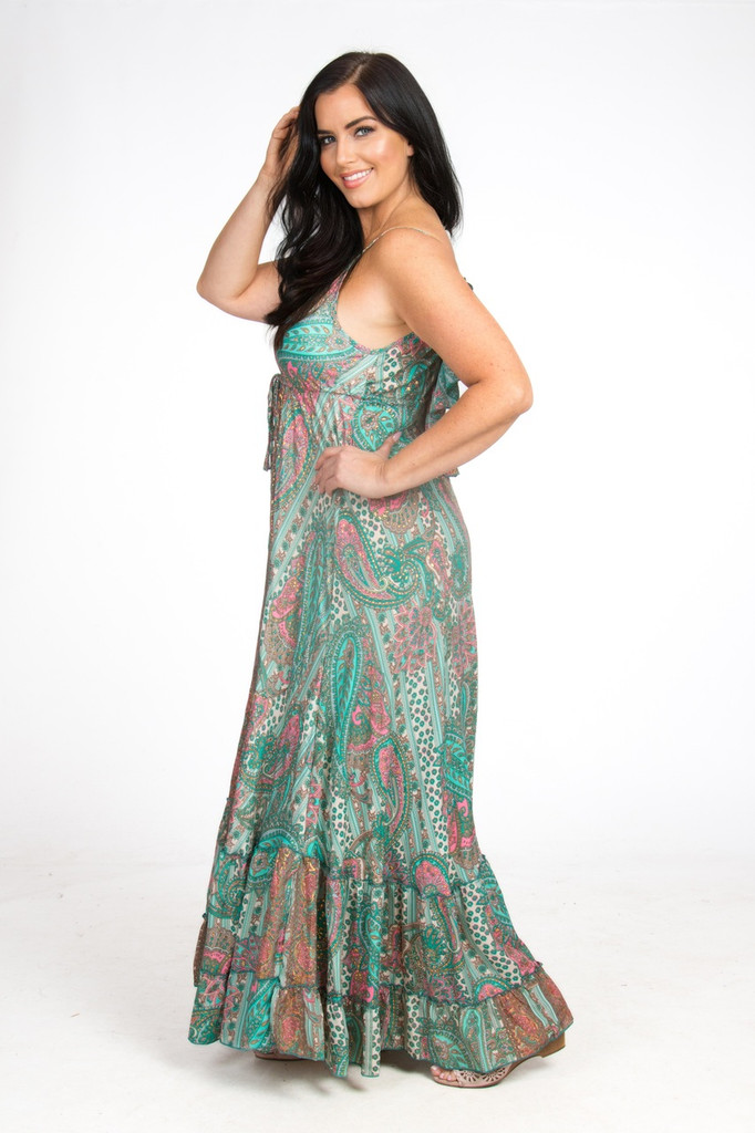 Women's Dress | LSFD Silk Dress | OMBAK DESIGNS