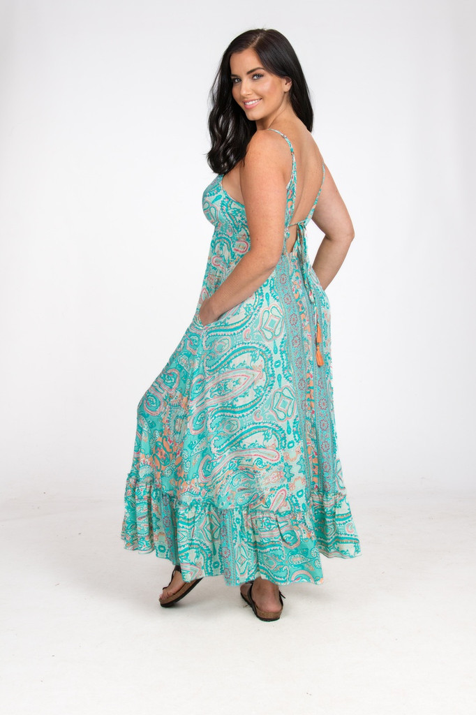Women's Dress | LSMD Silk Dress | OMBAK DESIGNS