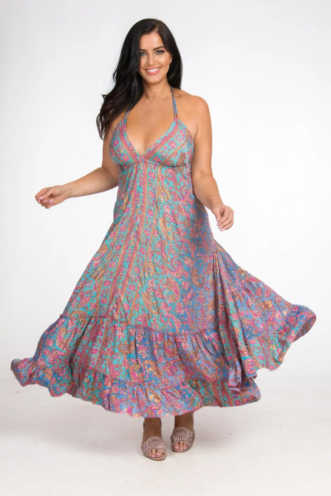 Women's Dress | PKSD Halter Dress | OMBAK DESIGNS