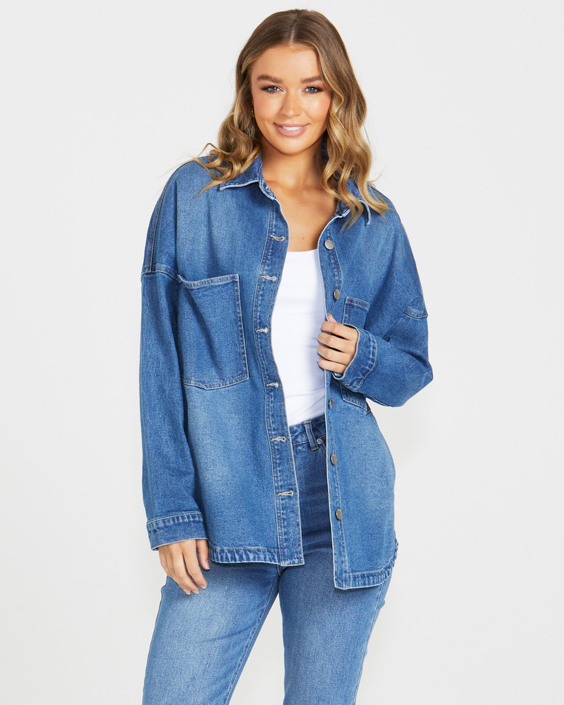 Women's Jacket | Jasmine Denim Jacket | SASS