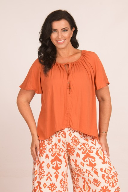 Women's Top | Rosy Top | OMBAK DESIGNS