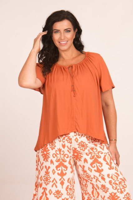 Women's Top | Rosy Top | OMBAK DESIGNS