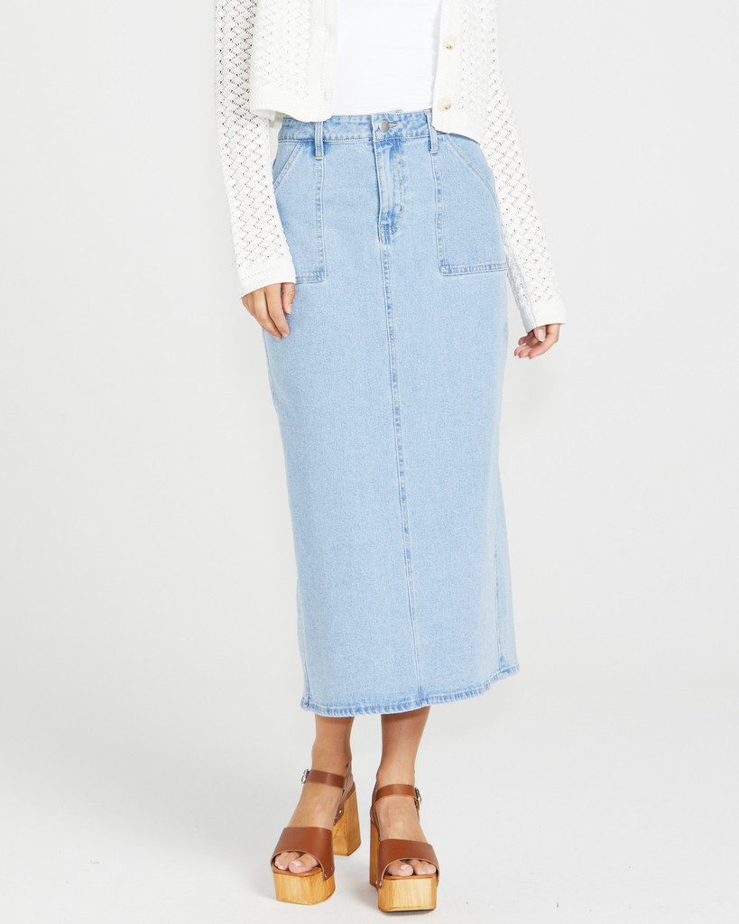 Women's Skirts | Isella Denim Skirt | SASS
