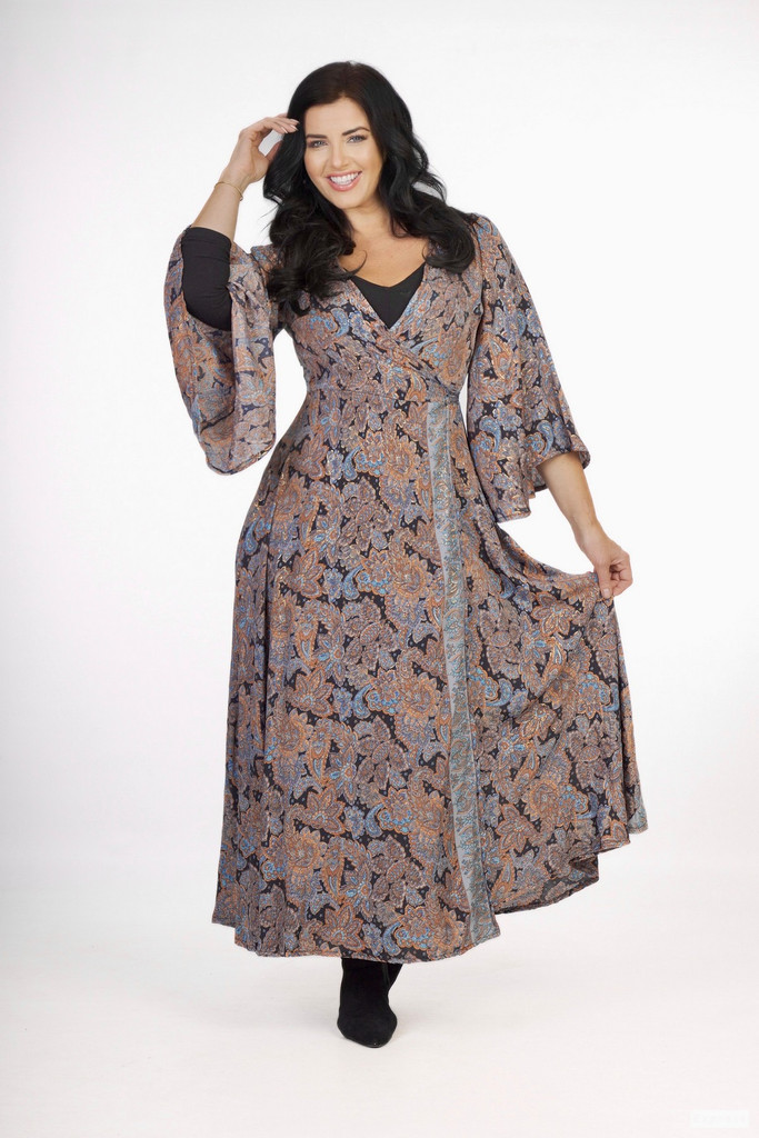 Women's Dress | LSWD Wrap Dress  | OMBAK DESIGNS