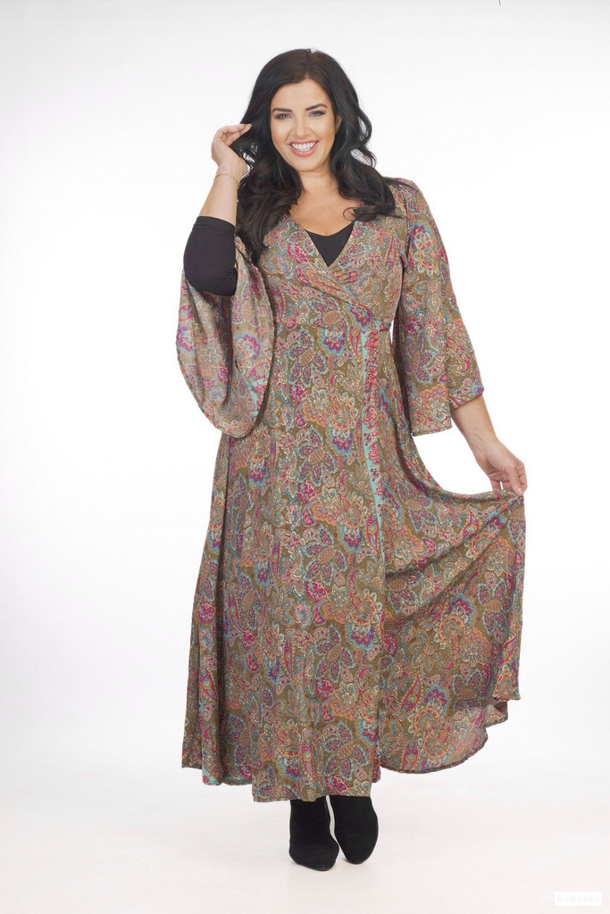 Women's Dress | LSWD Wrap Dress  | OMBAK DESIGNS