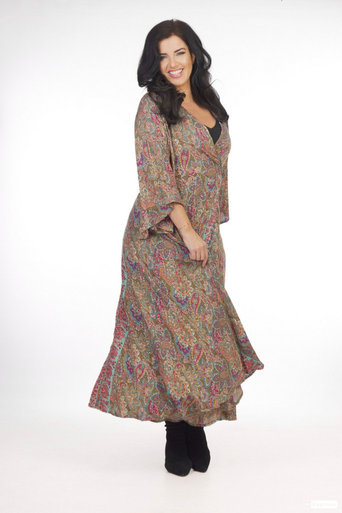 Women's Dress | LSWD Wrap Dress  | OMBAK DESIGNS