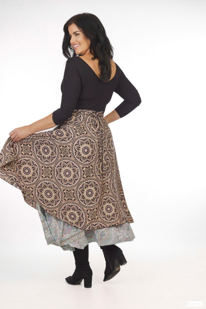 Women's Skirt | PKWS Wrap Skirt  | OMBAK DESIGNS