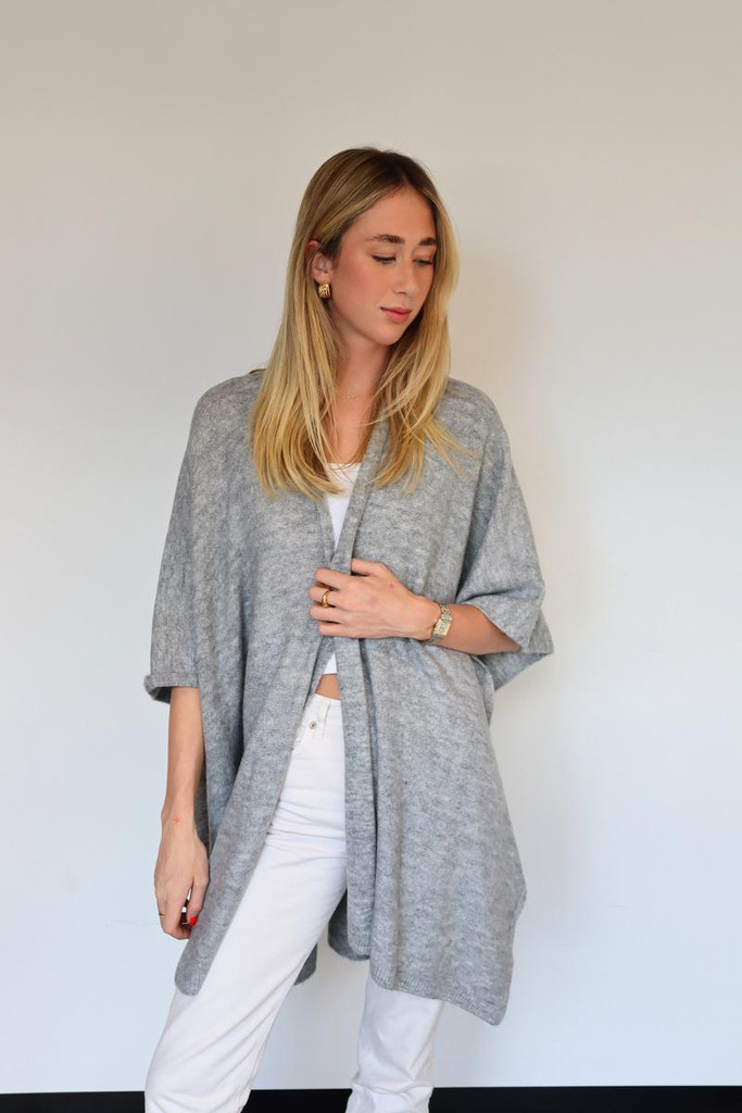 Long line Wrap | Women's Knitwear | CINNAMON CREATIONS