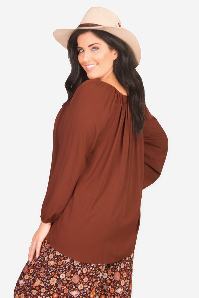 Women's Top | Rose Gypsy Top | OMBAK DESIGNS