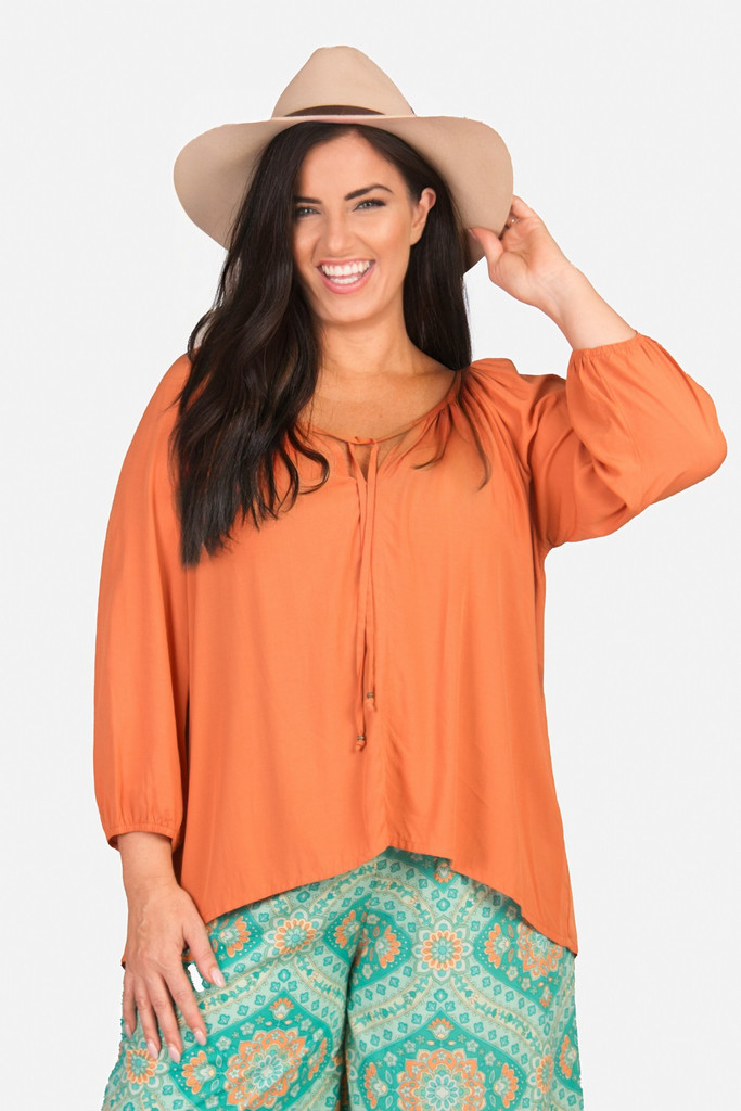 Women's Top | Rose Gypsy Top | OMBAK DESIGNS