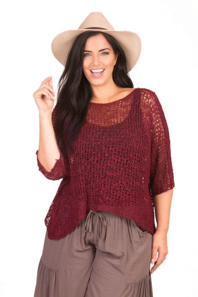 Women's Top | MIMPI Knit Top | OMBAK DESIGNS