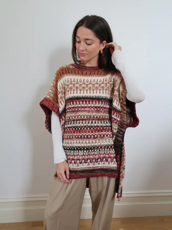 Women's Coats | Peruvian Poncho  | CINNAMON CREATIONS