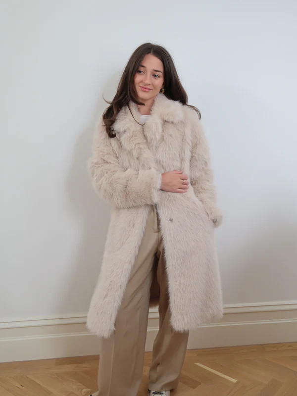 Women's Coat | Faux Fur Coat | CINNAMON CREATIONS